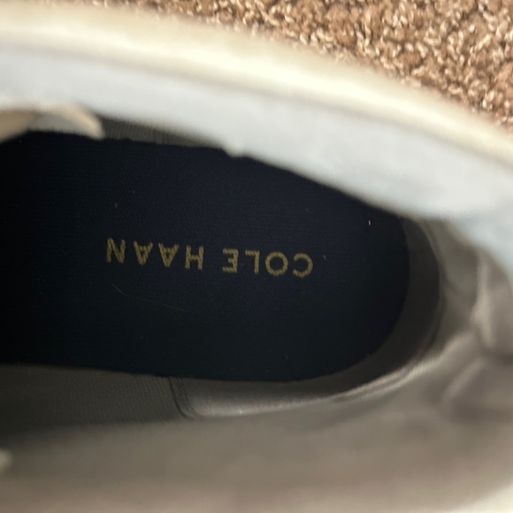 Cole Haan Men’s Gray Grand Crosscout Modern Midcut Casual Sneakers - Picture 11 of 13